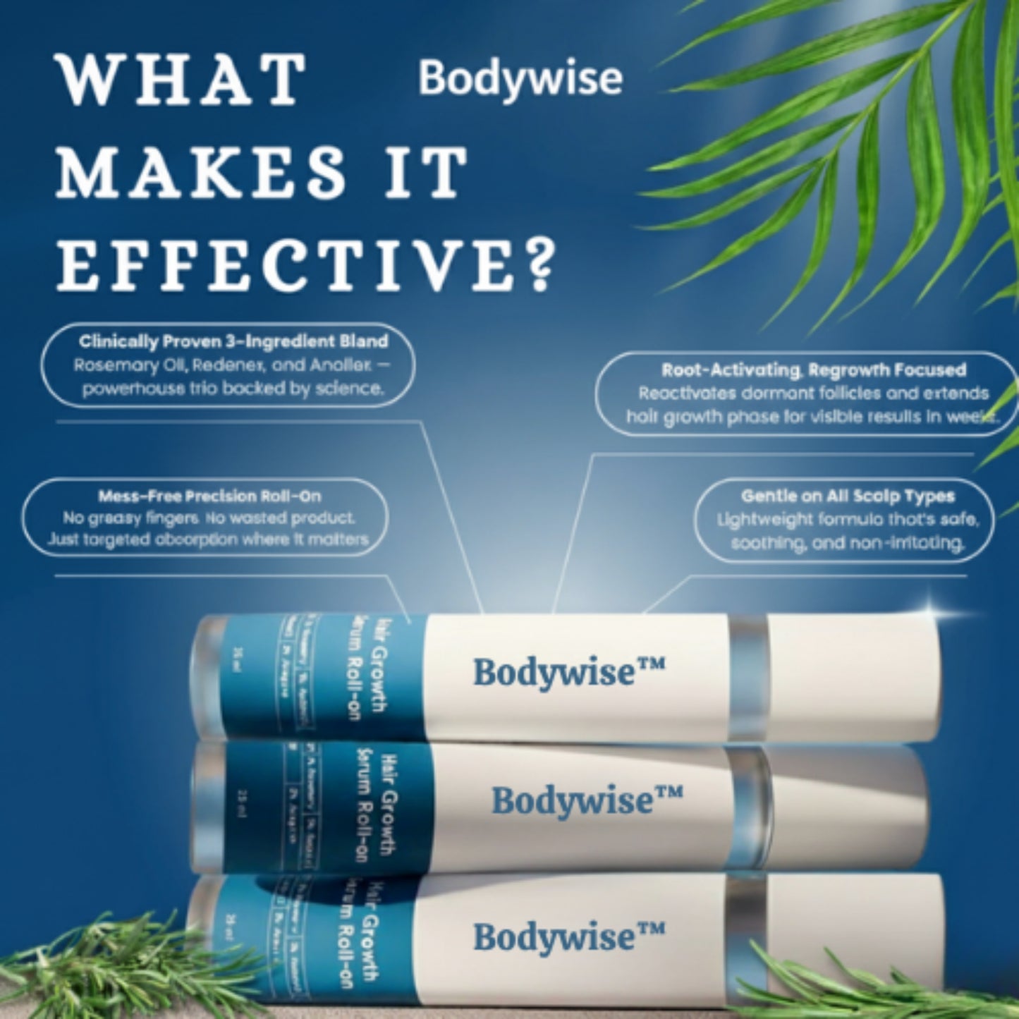 Hair Growth Serum Roll-on Serum