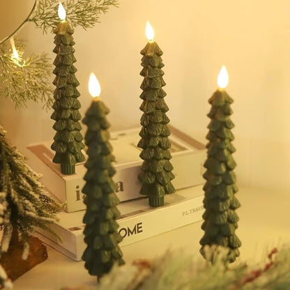 Christmas Flameless Taper Candles