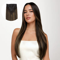 Dark Brown Balayage