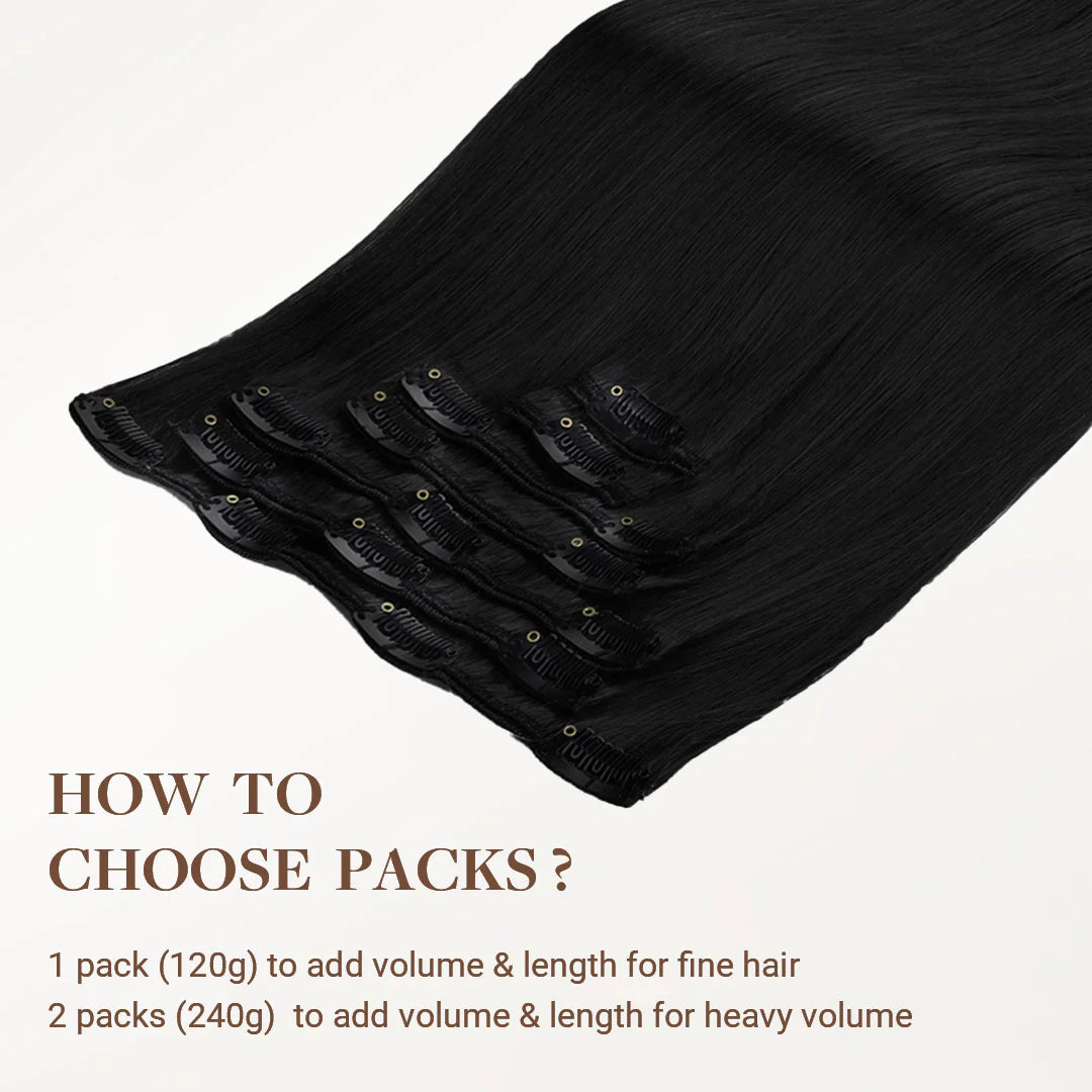 Classic Clip in Hair Extensions