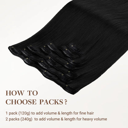 Classic Clip in Hair Extensions