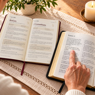 Open your Bible and it makes sense